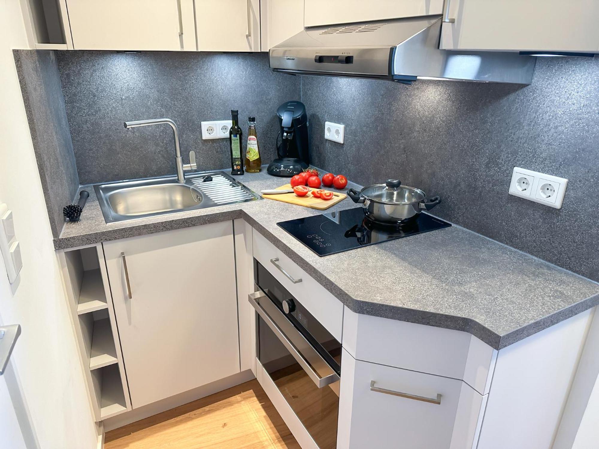 Helles Apartment Mit Tollem Blick Ueber Augsburg Bagian luar foto